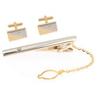 Tie Bar & Cuff Link Set for Groom & Business
