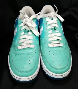 Nike Women Air Force1 '82 Cloverdale Park Baltimore Sneaker Size 6.5 - Picture 1 of 20