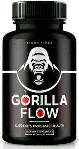 Gorilla Flow Men's Prostate Health Pill for Adv Urinary Support 60ct | Pack of 1 - Picture 1 of 7