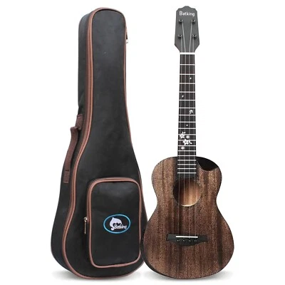 Tenor Ukulele, 26 inch Ukelele Solid Mahognay, Hawaiian Uke with Beginner - Image 1 of 4