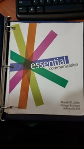Essential Communication by George Rodman, Ronald Adler and Athena du Pre (2015, - Picture 1 of 6