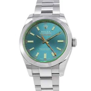 ROLEX Milgauss 40mm Stainless Steel ZBlue Dial 116400GV - Picture 1 of 13