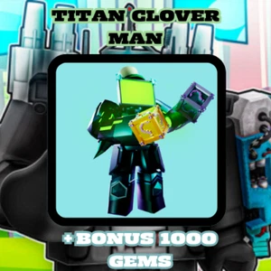 [🟢Online] READ DESCRIPTION | Toilet Tower Defense | Titan Clover Man |