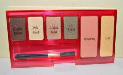 ELIZABETH ARDEN Roseberry Cheek Color & Gold Powder & 4 Eyeshadows Palette - Image 1 of 3