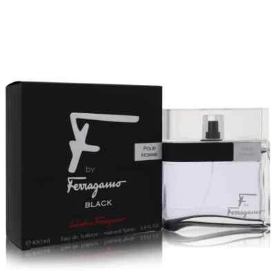 F by Ferragamo NEGRO Pour Homme Hombres Colonia 3.4 / 3.3 OZ edt Nuevo en Caja Foto 1 de 2