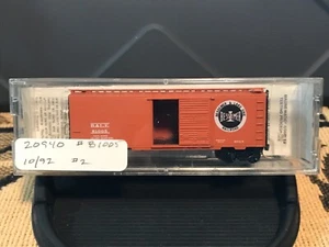 Micro-Trains 20940 Bessemer & Lake Erie 40’ Standard Box Car #81005 made 10/92 - Picture 1 of 3