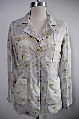 NUEVO DOSA Chaqueta Reversible Algodón Estampado Floral Multi Talla 1 Pequeña Foto 1 de 4