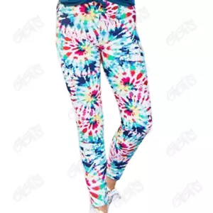 Grace & Emma Leggings Mujer Talla Única Suave Buscador Leggings Tie-Dye Nuevo con Etiquetas - Imagen 1 de 2
