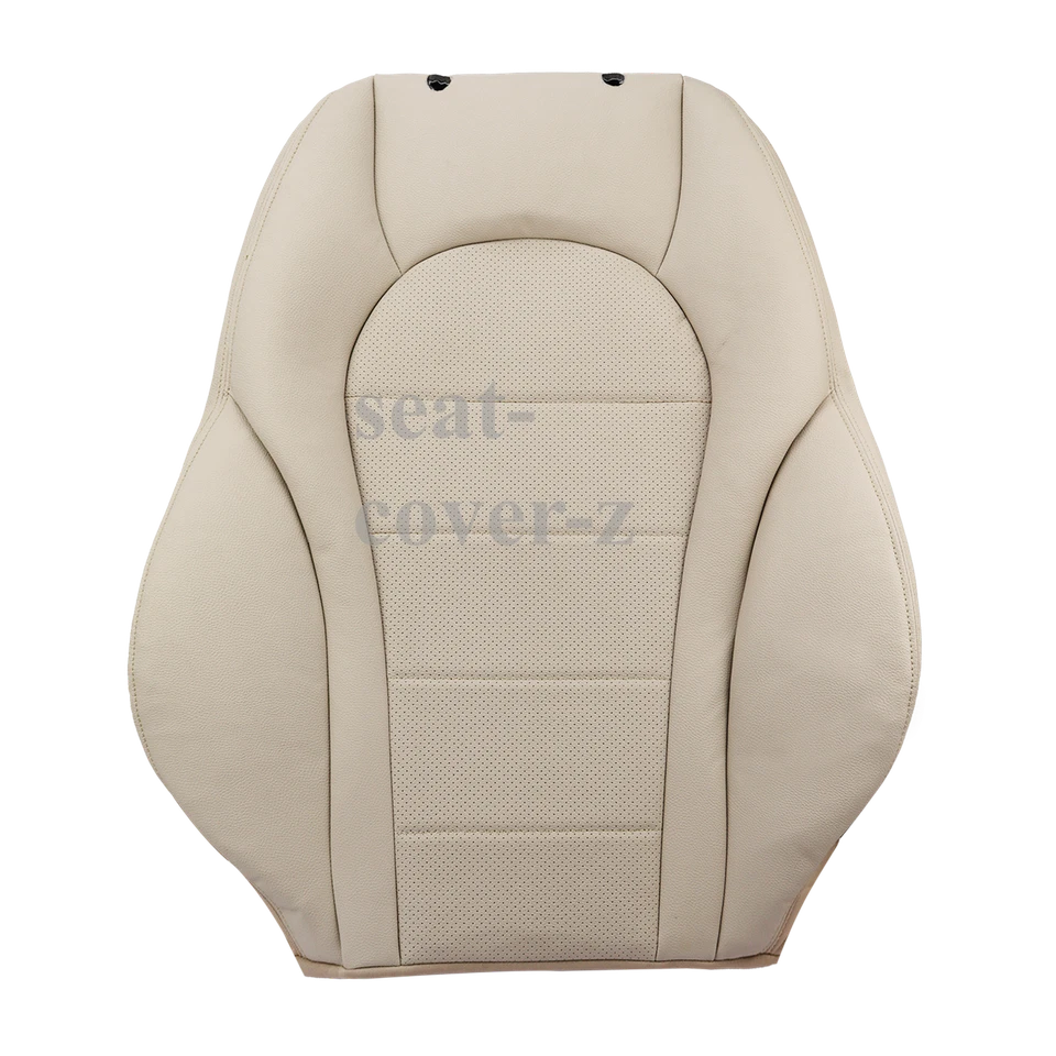 For Mercedes-Benz GLC300 C-Class 2015-2021 Driver TOP Leather Seat Cover Tan Foto 1 de 4