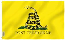 Don't Tread On Me Flag Authentic 18th Century Replica 3'x5' Brass Grommets