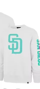 Nuevo con etiquetas Pullover Polar San Diego Padres 47 Marca City Connect Para Hombres XL - Imagen 1 de 5