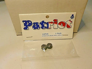 NEW WIZZARD PATRIOT A3P28 STOCK P3/P2 REAR TIRES (.450 OD) (1) PAIR NOS - Picture 1 of 3