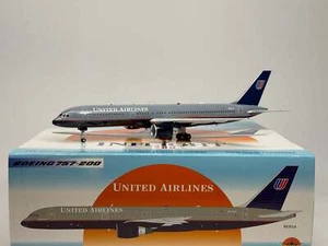 Inflight200 United Airlines Boeing 757-200 N515UA Battleship Grey IF752US0923 - Picture 1 of 2