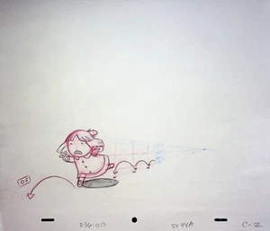 The Oblongs 2001 Production Hand-Drawn Animation Pencil Film Roman - Picture 1 of 2