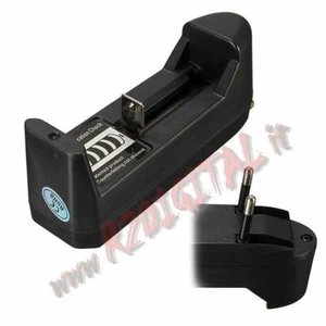 CARICABATTERIE A MURO RETE per BATTERIE 18650 14500 16340 PILE RICARICABILE PILA - Picture 1 of 2