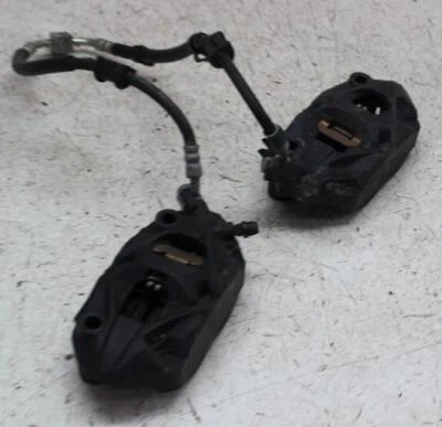 2016 SUZUKI GSXS1000F BREMBO RIGHT LEFT FRONT BRAKE CALIPER SET PAIR CALIPERS - Image 1 of 4