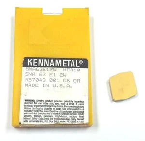 SNA63E12W KC810 Kennametal (Pack of 5)* SNA 63 E1 2W - Picture 1 of 1