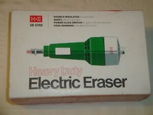 Keuffel & Esser K&E Heavy Duty Electric Eraser #580769 Tested