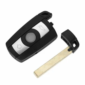 BMW 1 3 5 6 7 Series E90 E92 E93 3 Button Remote Smart Key Fob Case First Class - Bild 1 von 7