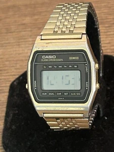 Casio A661G Digital Watch Men's Module 237 from the 80's parts/repair - Picture 1 of 6