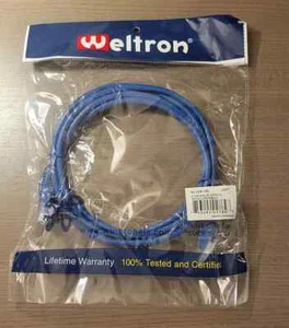 Weltron 90-C6B-7BL Patchkabel NEU VERSIEGELT - Bild 1 von 3