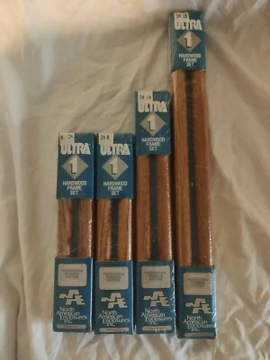 Ultra Hardwood frame set lot. (2) 8",  (1) 10", (1) 15". 4 Pieces Total  - Image 1 of 4