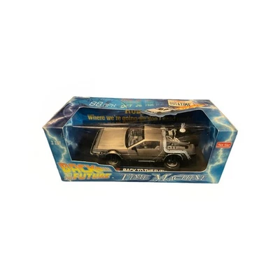 Sunstar Sun Star 1:18 Diecast Model Delorean Time Machine - SIlver (909H2710) — 第 1/4 张图片