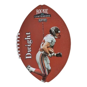 1998 Playoff Contenders Tim Dwight RC Leather Registered Exchange #'d 1/51 RARE - Picture 1 of 2