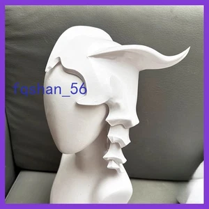 Anime BLEACH Ulquiorra Cifer halbe Gesichtsmaske Kopfbedeckung PLA Helm Cosplay Requisite Spielzeug - Bild 1 von 5