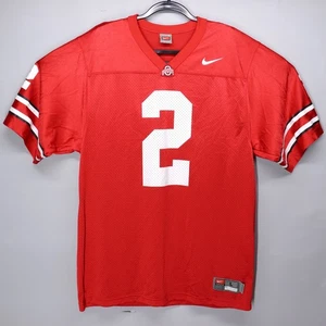 Nike Ohio State Buckeyes 2 Football Jersey Mens Size Large Red Adult OSU Downs - Picture 1 of 6