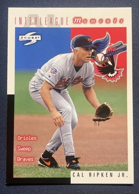 Бейсбольная карточка 1998 Score Cal Ripken Jr. HOF Inter League Moments ⚾️ No257 - Изображение 1 из 4