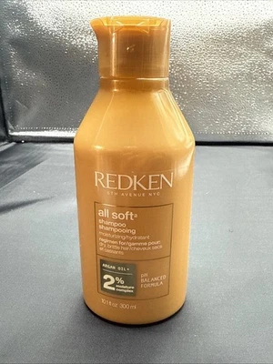Xampu Redken All Soft - 2% complexo de umidade, 10,1 oz - Imagem 1 de 4