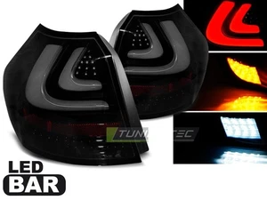 LTI LED TailLights for BMW 1 Serie E87 E81 04-07 Smok Black WorldWide FreeShi UM - Bild 1 von 6