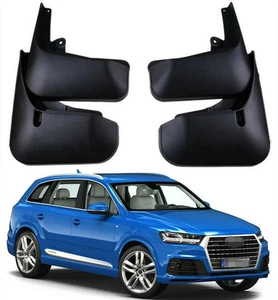 For 2016-2019 Audi Q7 S-Line S Line SQ7 Genuine Full Set Splash Guards Mud Flaps - Picture 1 of 6