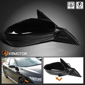 Right Passenger Side Fits 2016-2018 Honda Civic Power Heated Mirror 5-Pin 16-18 - Picture 1 of 10