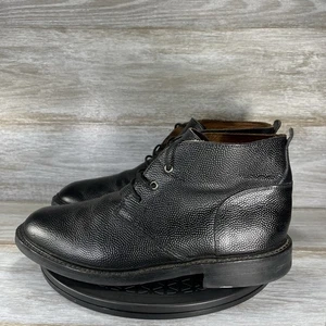 Botas chukka Allen Edmonds Chandler de cuero granulado negro para hombre talla 10 D - Imagen 1 de 12