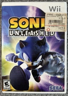Sonic Unleashed (Nintendo Wii, 2008) Complete In Box - Image 1 of 4