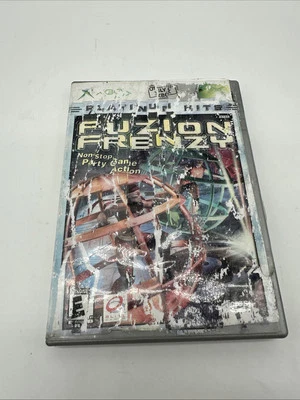 Fuzion Frenzy Platinum Hits (Microsoft Xbox, 2004) Not Tested/ Box Rough - Image 1 of 4