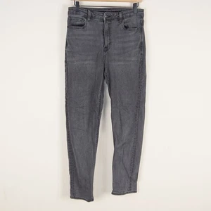 Jean American Eagle elástico negro lavado mamá para mujer talla 6 - Imagen 1 de 12