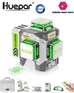 Niveau Laser Huepar Pro Zk03cg Bluetooth 3d Vert - Imagen 1 de 10