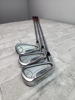 Mizuno MX-23 3 Pc Irons Dynamic Gold S300 Steel Stiff Flex LEFT Handed 4, 5 & 9 - Image 1 of 4