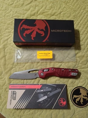 MICROTECH MSI S/E APOCALYPTIC  FRAG ALUMINUM MERLOT (210-10APFRMR) - Image 1 of 3