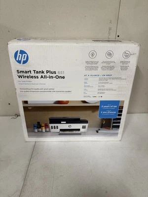 HP Smart Tank Plus 651 Wireless All-in-One InkJet Printer - Image 1 of 4