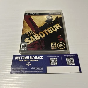 The Saboteur (Sony PlayStation 3 PS3, 2009) CIB Complete with Manual - Bild 1 von 5
