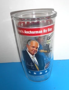 Vaso Tervis Rush Limbaugh Two If By Tea ~ Rush REVERE By NIGHT 16 OZ. - Imagen 1 de 3