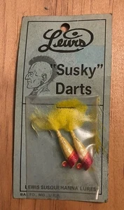 Vintage RARE Lewis Susquehanna Lures "SUSKY" Darts, Baltimore Maryland MD - Bild 1 von 2