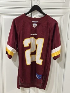 Reebok Sean Taylor #21 Redskins Authentic NFL Football Jersey Red Size Small - Picture 1 of 11