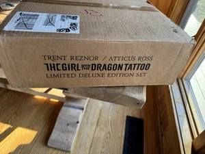 Girl With The Dragon Tattoo Signed Vinyl Box, Trent Reznor Atticus Ross, SEALED. - Picture 1 of 10