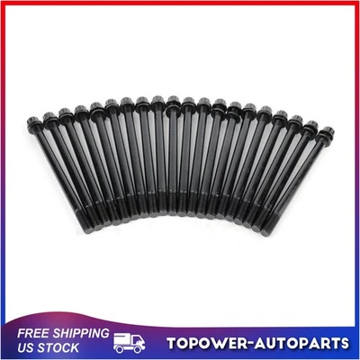 Se adapta a 03-07 Ford F-250 F-350 F-450 Super Duty 6,0 L V8 kits de pernos de culata Foto 1 de 4