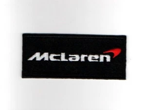 British McLaren Racing Formel 1 Team Jacke LOGO zum Aufbügeln/Aufnähen 3,5" PATCH (Y) - Bild 1 von 7